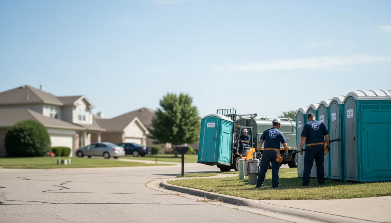 Porta Potty Rental in Fitzgerald, GA near me